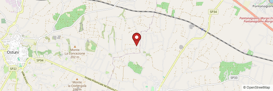 Casetta Carolina - mappa localita